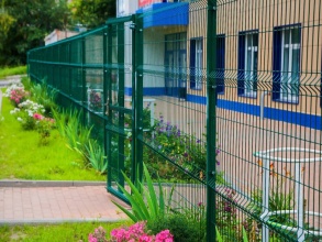 3D заборы для детского сада 80 метров фото в Кубинке