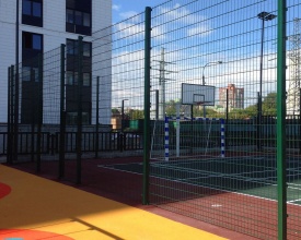 3D заборы для спортивной площадки 60 метров фото в Кубинке