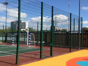 3D заборы для спортивной площадки 15 метров фото в Кубинке