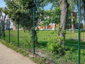 3D заборы для школы 90 метров фото в Кубинке