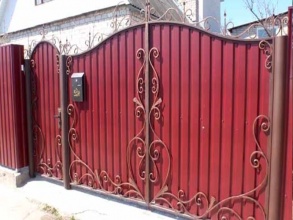 Калитка - пример 1 фото в Кубинке