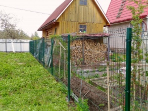 3D заборы 15 метров фото в Кубинке